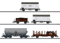 Märklin 48834 - H0 - 5-tlg. Set Güterwagen, DSB, Ep. III